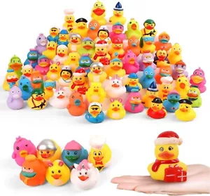 Rubber Ducks in Bulk,Assortment Duckies for Jeep Ducking Floater Duck Bath Toys - Picture 1 of 7