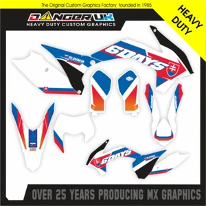 KTM EXC EXC-F XCF-W 2016 MOTOCROSS ENDURO GRAPHICS SIX DAYS REPLICA INSPIRED - Picture 1 of 2