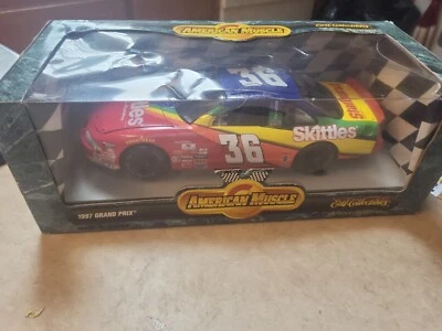 Pontiac Grand Prix 1997 Ertl Derrike Cope #36 Skittles Starburst 1:18 desgaste en caja Foto 1 de 4