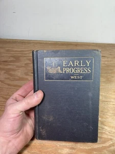 the story of man’s early progress hardcover willis mason west 1920 allyn bacon - Imagen 1 de 6