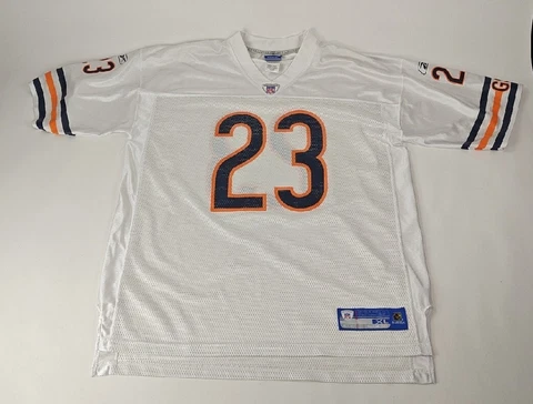 Reebok Chicago Bears Devin Hester Sz XL  White Jersey #23 Cover