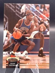 1992-93 Topps Stadium Club - Isiah Thomas #50 - Bild 1 von 2
