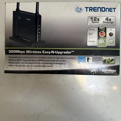 TRENDnet 300 Mbps Wireless Easy-N-Upgrader (TEW-637AP) - Image 1 of 4