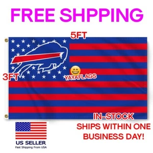 Buffalo Bills Mafia 3x5 Flag Man Cave Flag 3 x 5 Banner USA New Mancave Flags - Picture 1 of 6