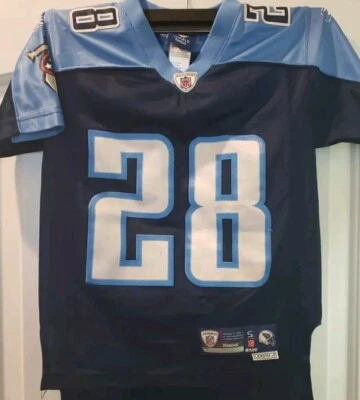 Camiseta Oficial Reebok NFL On Field Tennessee Titans Juvenil Pequeña Chris Johnson  Foto 1 de 4