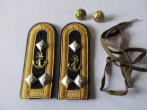 NVA 1 par de hombreras Volksmarine de la RDA Stabsobermeister Marinero LB - Imagen 1 de 2