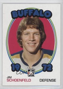 2009-10 ITG 1972 The Year in Hockey Blank Back Jim Schoenfeld #49