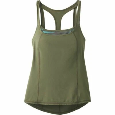 PRANA Sway TANK TOP with a BUILT IN Racerback SPORTS BRA Shelf YOGA Shirt WOMENS - Image 1 of 4