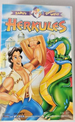 EuroVideo Hercules VHS Zabus Zabu Zauber Welt PAL guter Zustand CIB - Bild 1 von 2