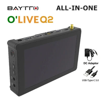 BAYTTO OLIVE Q2 5.5 inch 2-Channel Touch Monitor Live Streaming Video Switcher - Image 1 of 4