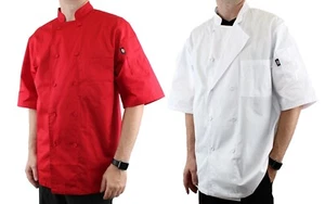 Abrigo Dickies Chef Cool Breeze Ligero Mangas Cortas, 10 Botones DC105 - Imagen 1 de 12