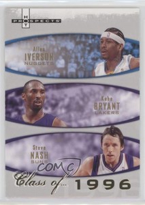 2007 Fleer Hot Prospects Class of /1996 Allen Iverson Kobe Bryant Steve Nash HOF