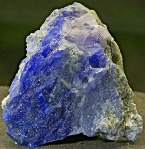 MSH FANTASTIC PINK CARLETONITE XTALS ON DEEPEST BLUE! 5 X 4 X 5 CM,QC,CANADA #13 - Picture 1 of 9