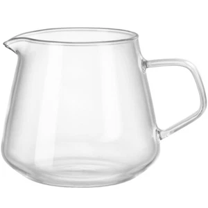 1pc Transparent Teapot 650ml Coffee Pot Glass Kettle with Lid - Picture 1 of 12