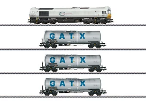 Märklin H0 26077 Zugpackung Kerosin Transport Sound mfx+ mit Alterungsspuren - Bild 1 von 1