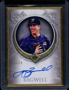 2023 Topps Transcendent Collection Auto Blue /20 Jeff Bagwell #TCA-JBA Auto HOF - Picture 1 of 2