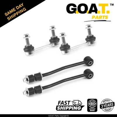 Kit estabilizador de barra estabilizadora delantera y trasera para Ford E-150 E-250 E-450 Super Duty 4 piezas Foto 1 de 4