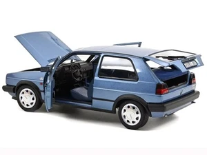 Volkswagen Golf 1988 modellino auto pressofuso 1/18 stella blu metallizzato Norev - Foto 1 di 4