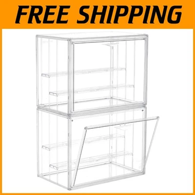 Adjustable Collectible Display Box - Transparent 2Pack - Image 1 of 4