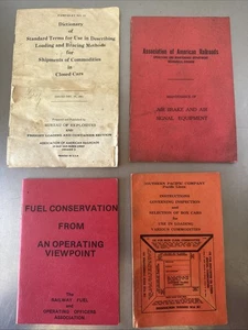 Southern Pacific Railroad Booklets, Safety, Fuel Conservation,Air Brake, Loading - Picture 1 of 24