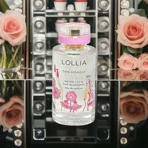Lollia This Moment Eau De Parfum Perfume 3.4 oz Water Lily & Sun Blossoms - Picture 1 of 2