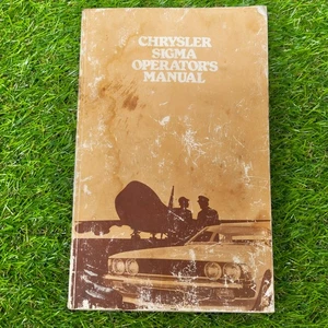 Chrysler Sigma Operator's Manaul  - Picture 1 of 7