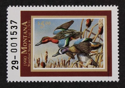 CKStamps: US State Duck Stamps Collection Montana Mint NH  - Image 1 of 2