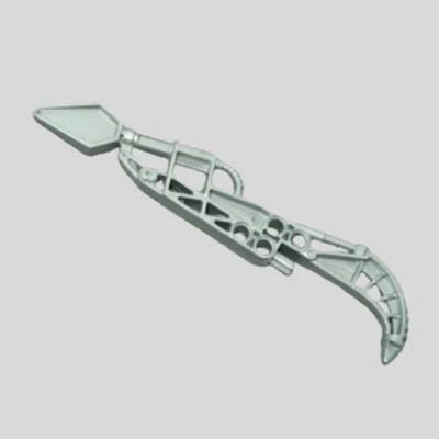 LEGO 47339 Arma Bionicle Plana Plata x1 Bastón Vahki Rorzakh De Colección Foto 1 de 4