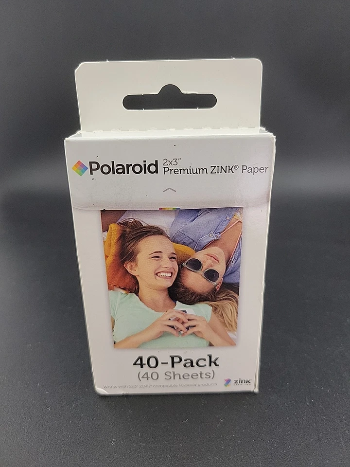 Polaroid 2x3" Premium Zink Paper - Pack  (40 Sheets) POLZ2X340 - Image 1 of 4