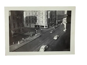 1948 Vintage Snapshot Photo San Francisco California Street View FOSTER'S - Bild 1 von 5
