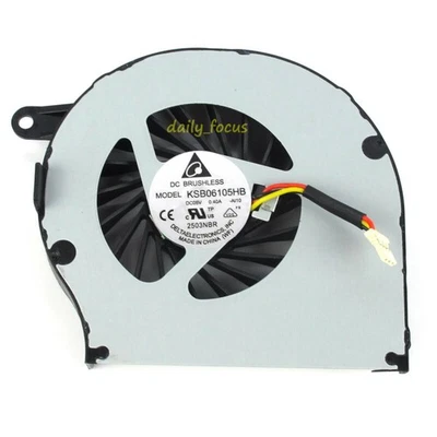 New Laptop CPU Cooling Fan for HP Pavilion G72 CQ72 G62 606013-001 DC5V 0.40A - Image 1 of 3