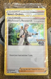 Pokemon SEALED Professor's Research SWSH178 Pokemon Go Promo Pack!! - Picture 1 of 2