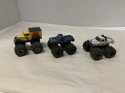 Lote Monster Trucks Supercargadores Matchbox De Colección 1/64 Bigfoot, EE. UU.-1, So High Foto 1 de 4