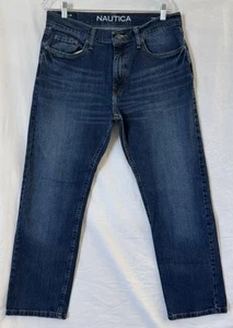 Nautica Jeans Herren Größe 33 X 30 Farbe Blau Straight Fit - Bild 1 von 16