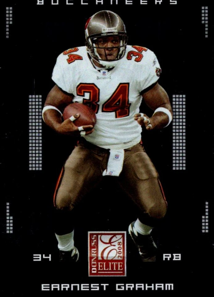 2008 Donruss Elite Earnest Graham Tampa Bay Buccaneers #94 - Image 1 of 2