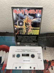 Iron Maiden Cassette Tape Heavy Metal Rare HTF OOP TESTED - Picture 1 of 3
