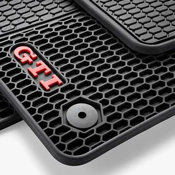 Original Volkswagen Golf 7 GTI  Allwetter Gummifußmatten vo+hi 5GV061550  041 - Bild 1 von 1