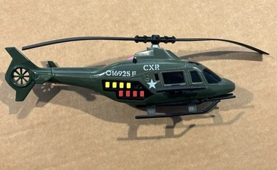 Elicottero Militare MAJORETTE Sonic Flashers CXR O16925 F Modellino Vintage 1991 - Immagine 1 di 4