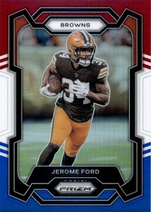 2023 Panini Prizm - Jerome Ford #66 Red White & Blue Prizm  - Picture 1 of 2