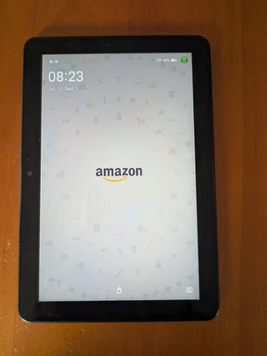 Amazon Fire HD 8-Tablet, 8-Zoll-HD-Display, 32 GB (2022), schwarz - Bild 1 von 2