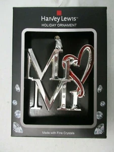 HARVEY LEWIS HOLIDAY CHRISTMAS ORNAMENT MR. MR. 2021 SWAROVSKI CRYSTAL NEW - Picture 1 of 1