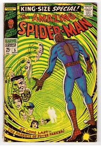 Amazing Spider-Man Annual #5 (Marvel 1968) 1st App. Richard & Mary Parker G/VG - Picture 1 of 2