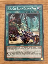F.A. Off-Road Grand Prix Yugioh Trading Card CIBR-EN088 1st Edition Spell Card