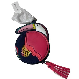 Vera Bradley Toucan Bag Charm Wallet/ Change purse new keychain - Picture 1 of 7