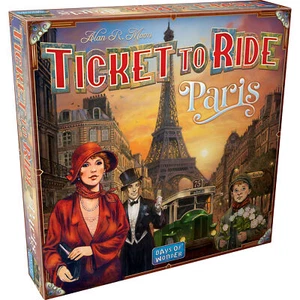 Ticket to Ride: Paris Board Game | Train Route-Building Strategy Game - Picture 1 of 3