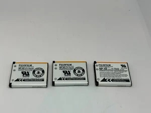 LOT OF 3 FUJIFILM NP-45 Battery FinePix Z115 Z200fd Z250fd Z300 Z700EXR - Picture 1 of 2