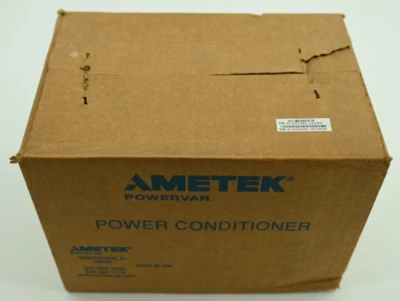 Amatek POWERVAR ABC302-11 3AMP 120VAC 4 Outlet Power Conditioner 61036-53R - Image 1 of 3