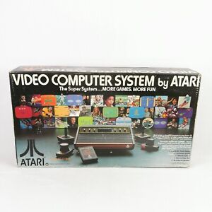 Atari 2600 Woody Console Boxed
