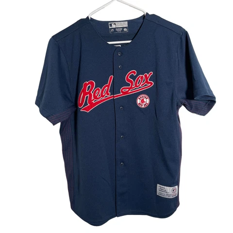 MLB Boston Red Sox Youth Large (10-12) Pedroia 15 Baseball Jersey Cover