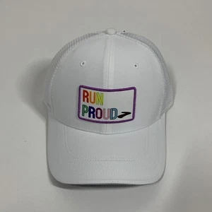 New Brooks Running ‘Run Proud’ Pride Discovery Trucker Hat, Unisex Adult - Picture 1 of 5